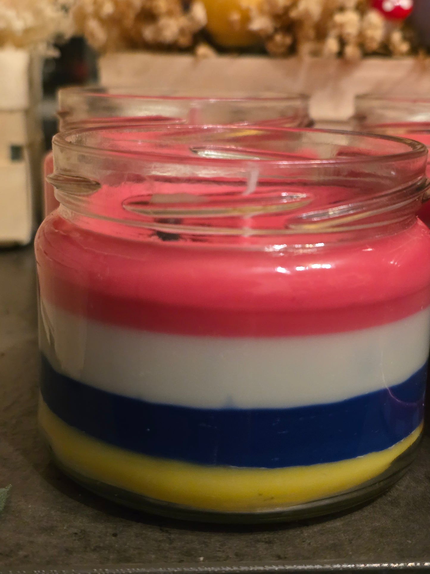 HELAU ...Fasching Kerzen